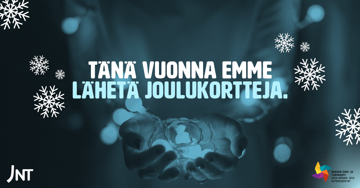 Joululahjoitus Vaasan Ensi- ja Turvakodille