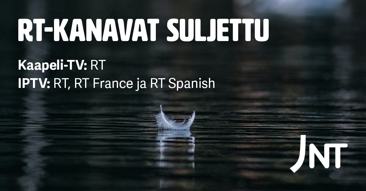 RT-kanavat suljettu