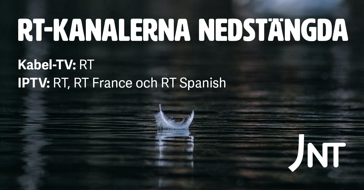 RT-kanalerna nedstängda