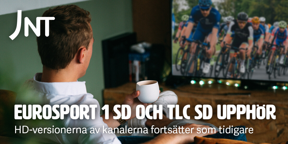 SD-versionerna av Eurosport 1 och TLC upphör 31.5.2022