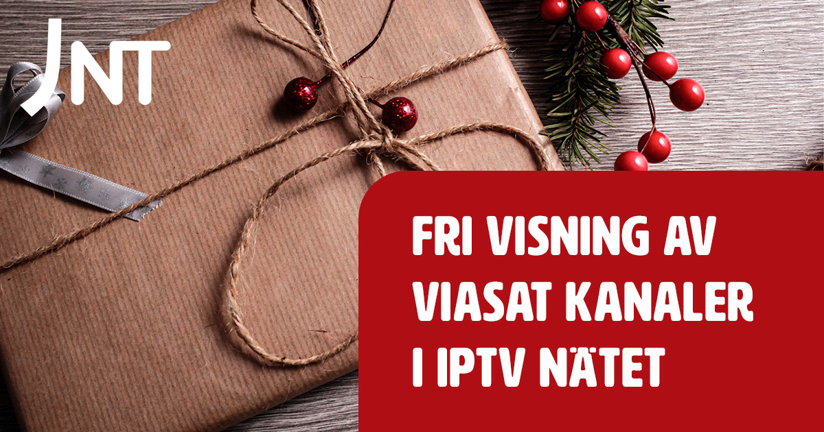 Viasat kanaler öppna i IPTV under Jul- och Nyårshelgen!