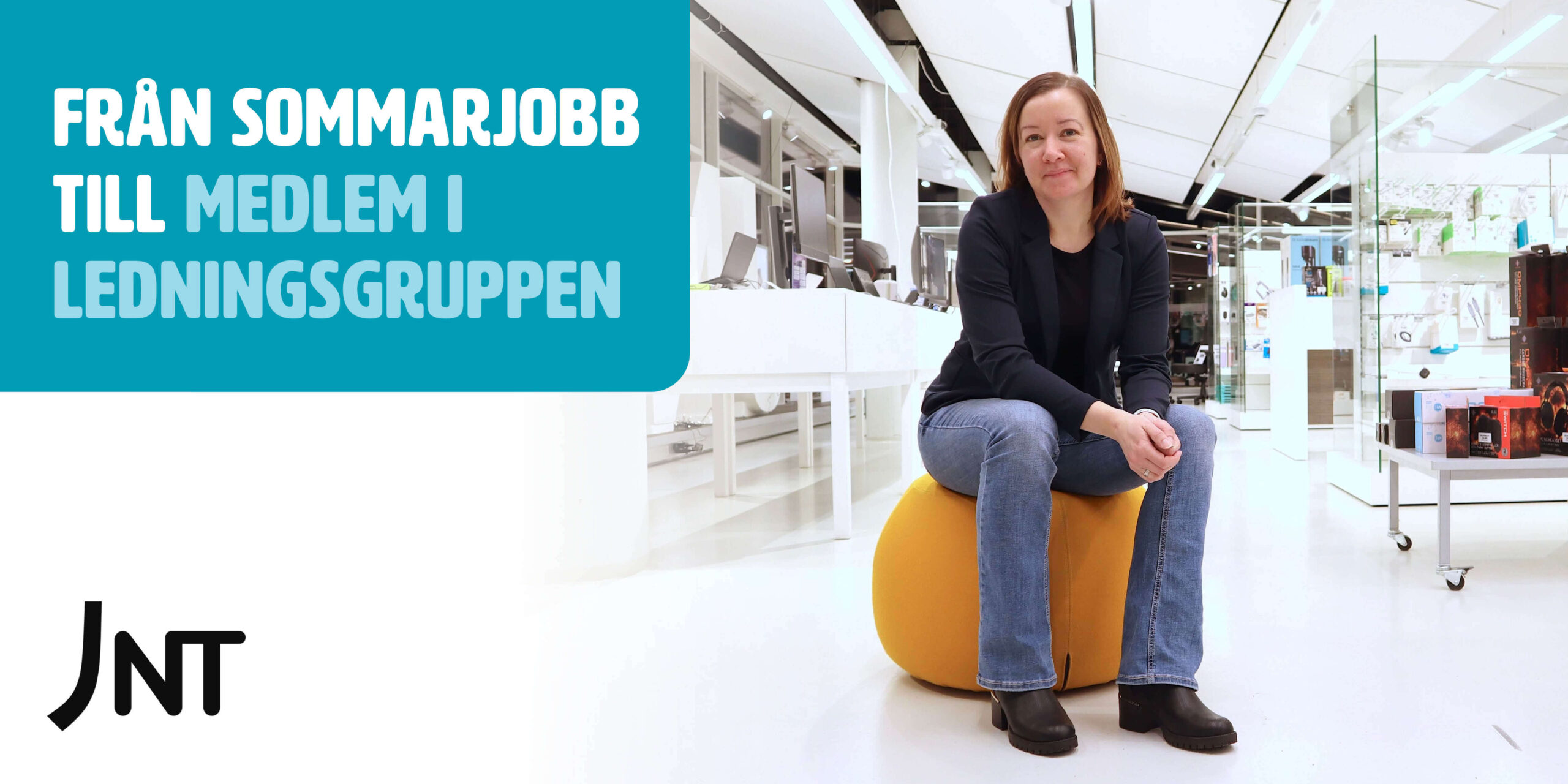 Nina trivs med människor