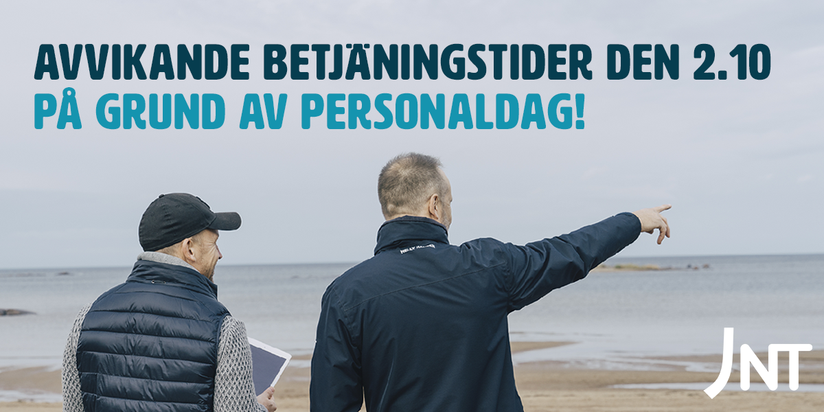 Avvikande betjänings- och öppettider 2.10